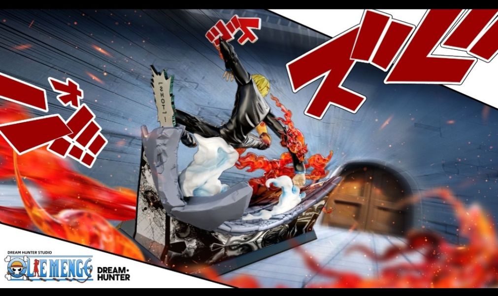 獵夢工作室《海賊王》死鬥系列 002-羅羅諾亞·索隆 003-香吉士 