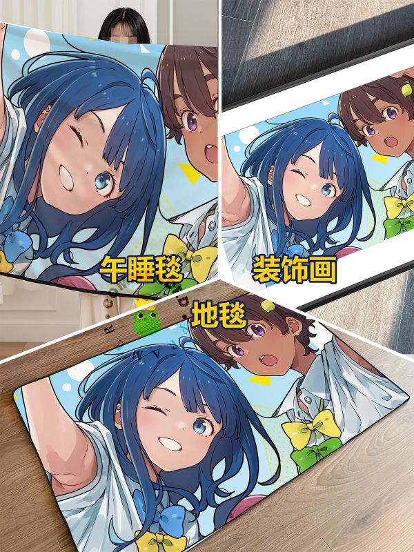 皇呱《敗犬女主太多了！》八奈見杏菜燒鹽檸檬合照裝飾畫 