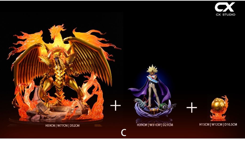 CX-studio 遊戲王 三幻神第二彈翼神龍&人物第二彈馬利克 