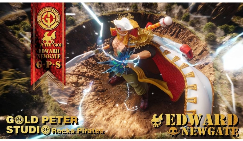（GP）GOLD PETER STUDIO 洛克斯海賊團第一款 白鬍子-愛德華·紐蓋特 