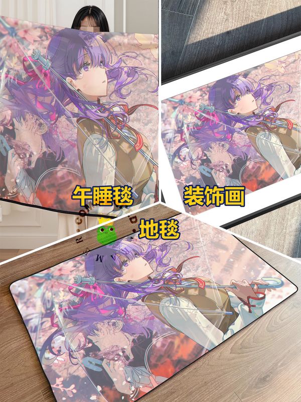 皇呱《櫻花間桐櫻》Fate穗羣原學園一年級生小學妹裝飾畫 