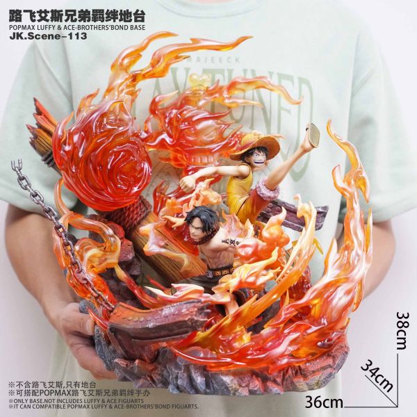 Jacksdo POPMAX魯夫艾斯兄弟羈絆地臺（不含人物） 