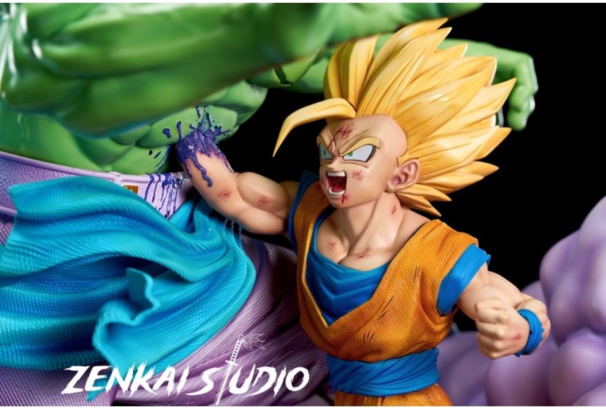 Zenkai工作室 龍珠Z OAV對戰系列 悟飯VS 波傑克 1/4模型場景 