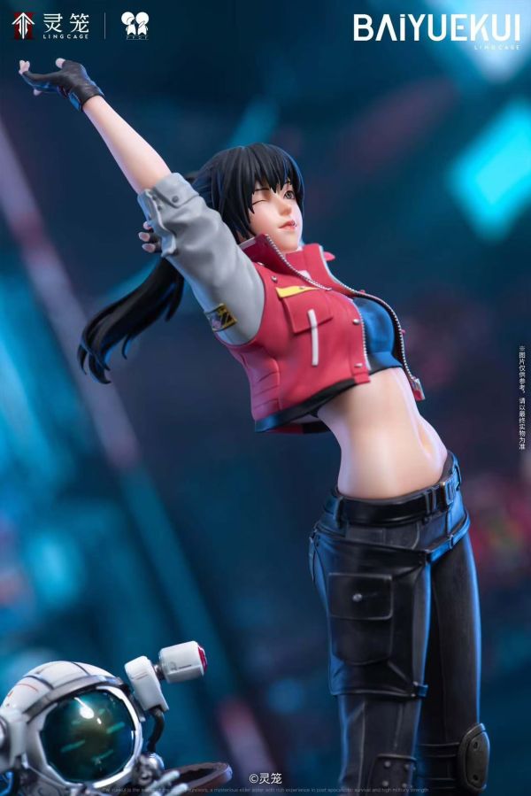 正版授權 PPDFX 《靈籠》白月魁-機車服Ver. 