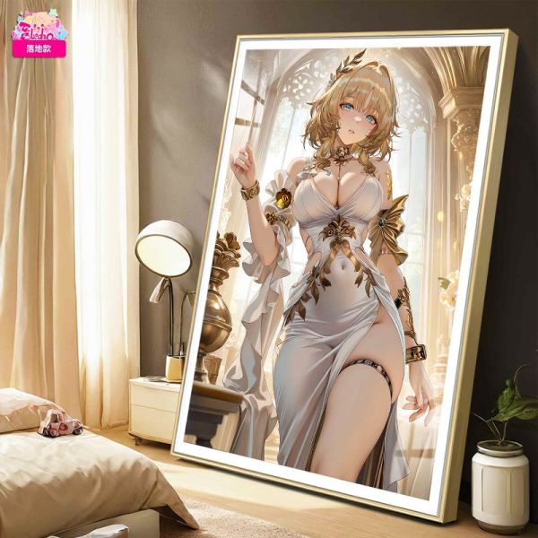 阿喵畫社 阿格萊雅裝飾畫 