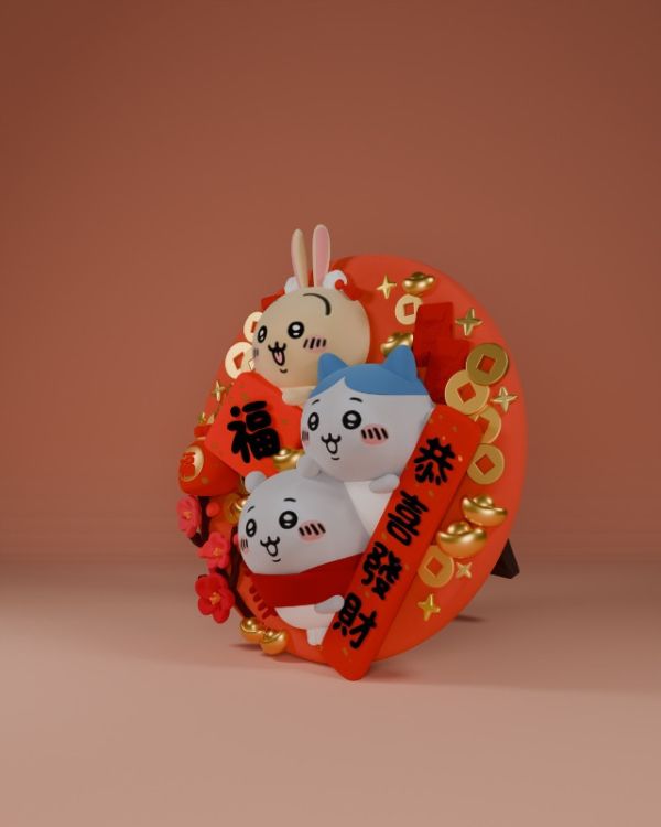 【現貨】潮社工作室 chiikawa 過大年 