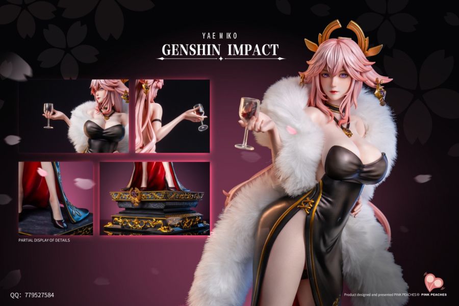 【補款】Pink Peaches粉桃工作室 禮服系列第一彈 Yae Miko 八重神子 多版本 