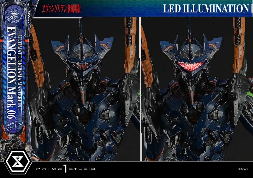 正版授權 Prime 1 Statue 91cm 新世紀福音戰士 EVA Mark.06 