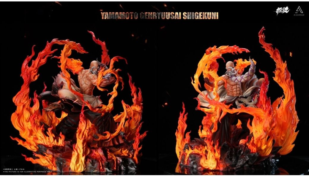 極境&AC STUDIO 收藏級雕像系列-火拳雙骨老頭 