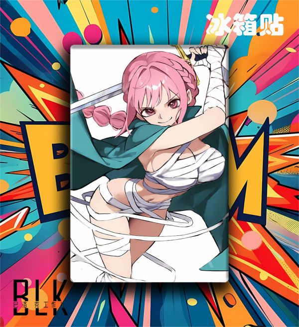 巴洛克《蕾貝卡》德雷斯羅薩onepiece裝飾畫冰箱貼 