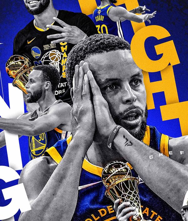 星空 《晚安庫裡》NBA金州勇士斯蒂芬·庫裡Curry萌神裝飾畫 