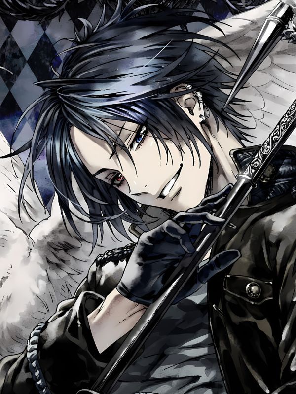 星空《六道骸》家庭教師HITMAN REBORN澤田綱吉彭格列家族裝飾畫 