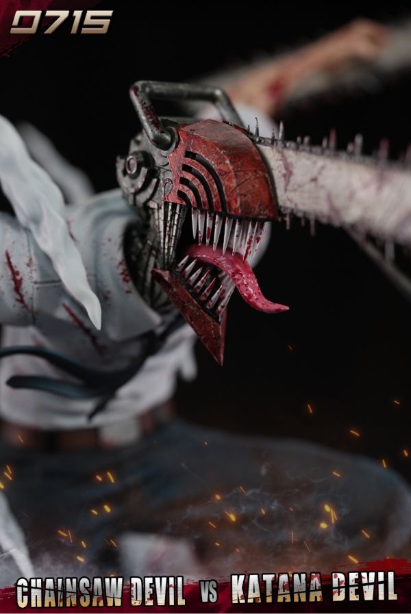 0715 工作室 電鋸對戰系列-電次vs刀之惡魔 