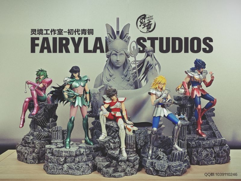 靈境FAIRYLAND STUDIOS 初代青銅-仙女座舜&雅典娜 