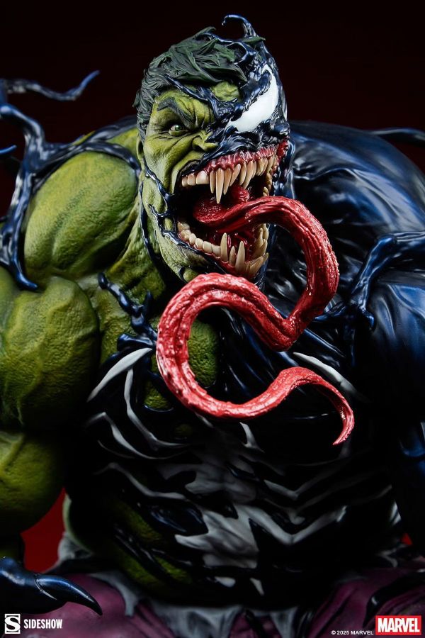 正版授權 Sideshow 63cm 毒液綠巨人浩克 