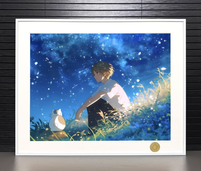 H2工作室 《夏目貴志》斑夏目友人帳裝飾畫 