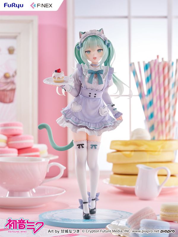 正版授權 F:NEX 初音未來 X 甘城貓貓 貓耳女僕裝 
