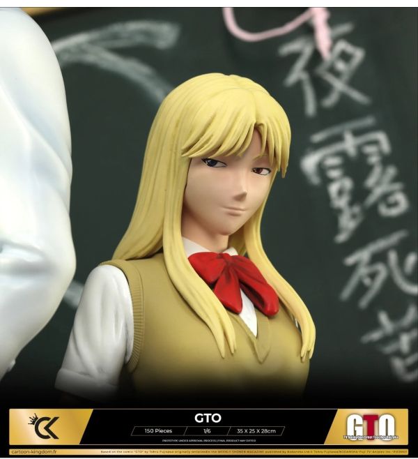 正版授權 Cartoon Kingdom（CK） 麻辣教師 GTO 鬼冢英吉 1/6雕像 