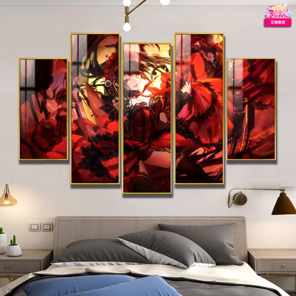 阿喵畫社 時崎狂三異形套組裝飾畫 