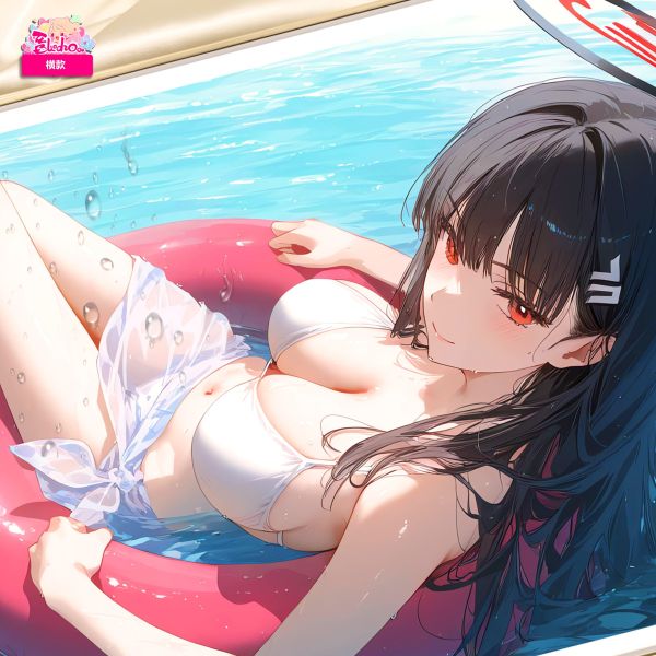 阿喵畫社 海景風情調月莉音超清裝飾畫 