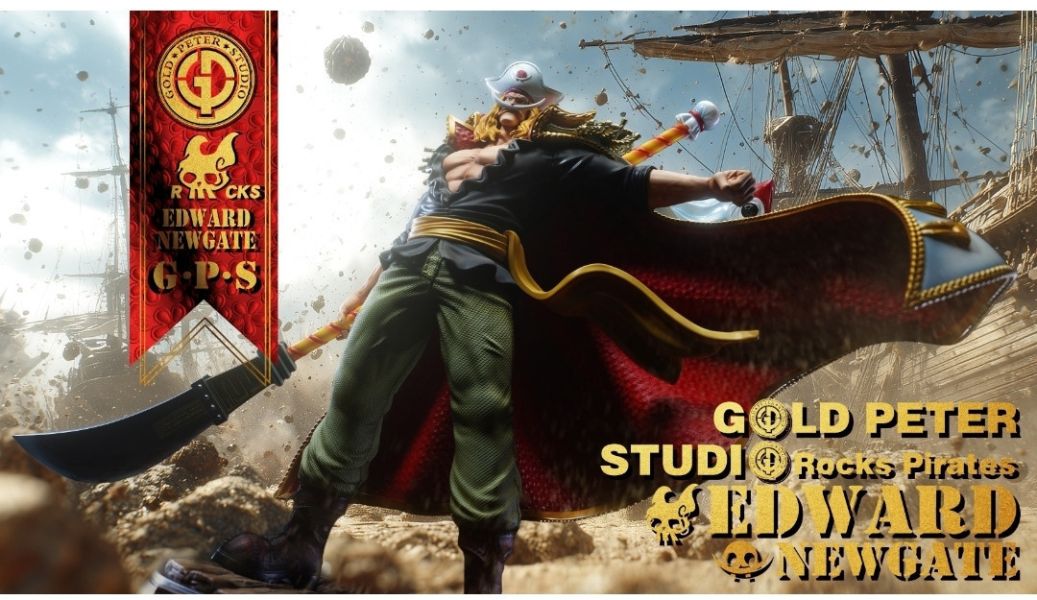 （GP）GOLD PETER STUDIO 洛克斯海賊團第一款 白鬍子-愛德華·紐蓋特 