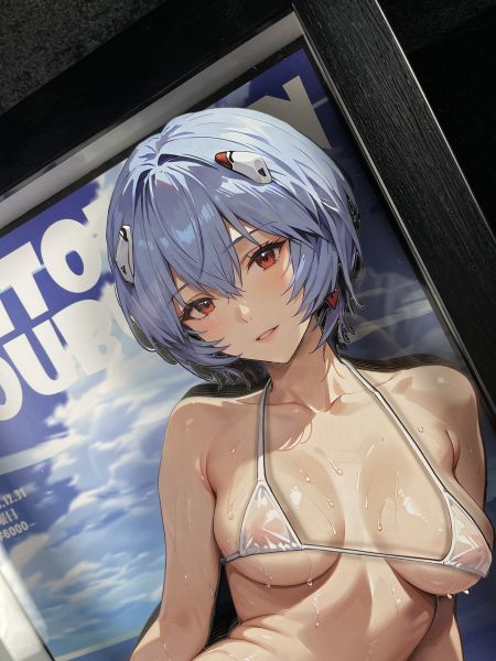 Kaitouken Koubou 週刊封面女郎系列立體裝飾畫第二彈 綾波麗 