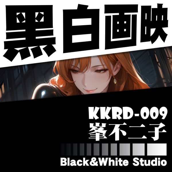 黑白畫映 B&W Studio 峯不二子 立體裝飾畫 