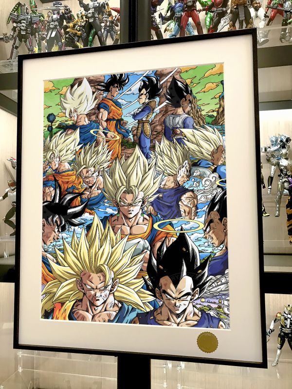星空《龍珠對決》Goku七龍珠裝飾畫 
