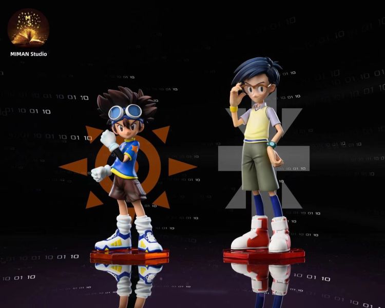 【補款】迷漫MIMAN Studio 主角團數碼世界圖鑑人物共鳴第三彈 城戶丈（阿助）&哥瑪獸 