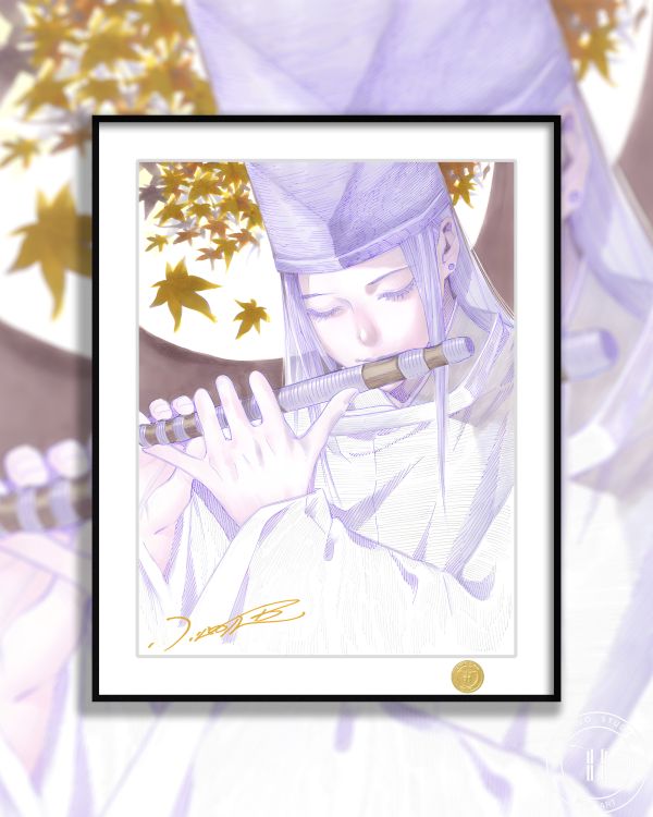 H2工作室《藤原佐爲》棋魂棋靈王進藤光裝飾畫 