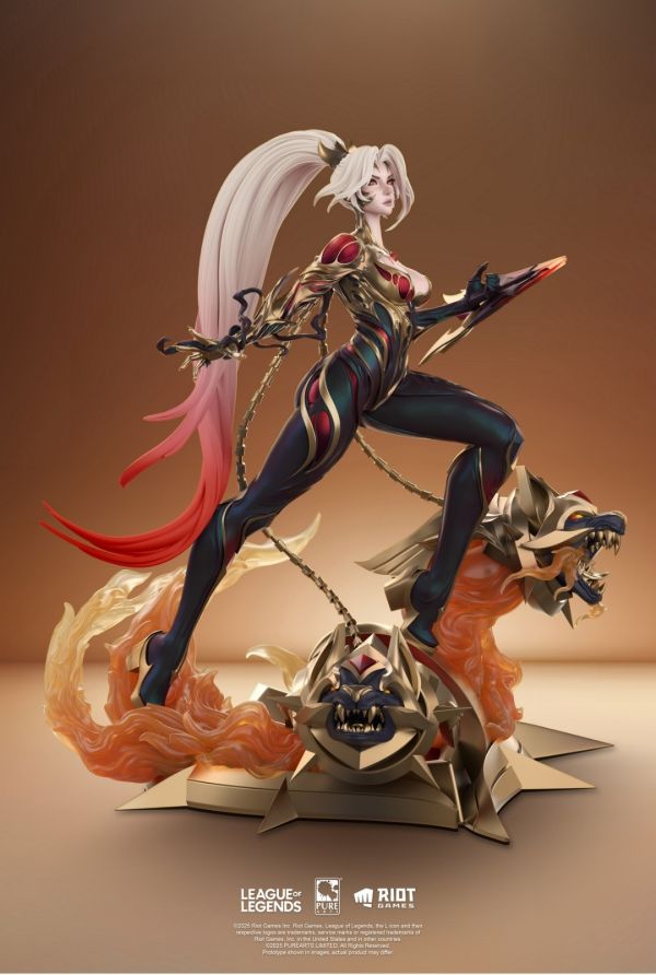 正版授權 PureArts 1/6 英雄聯盟 Kai Sa 虛空之女 卡莎 雕像 