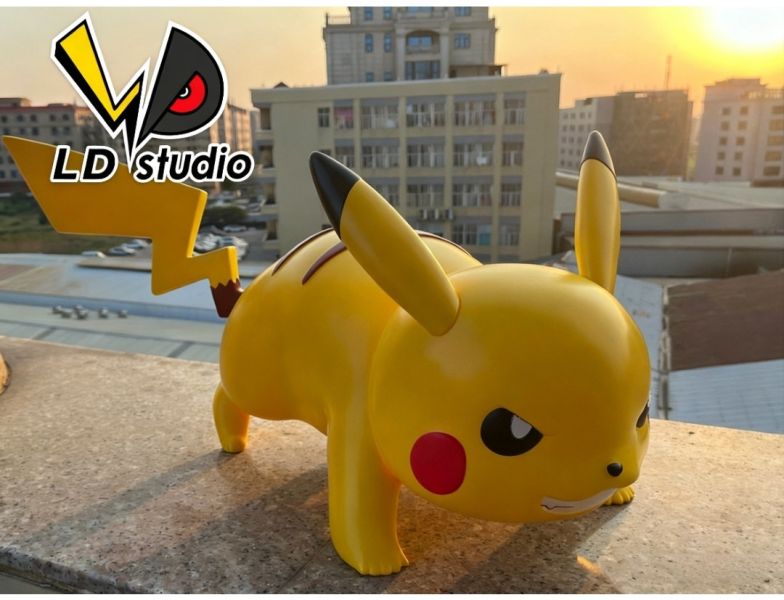 老丁LD工作室 1/1皮卡丘準備戰鬥 