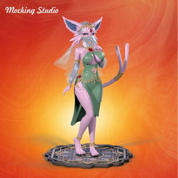 主意玩家 擬人系列 西域舞娘太陽伊布 