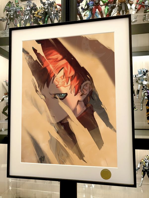 星空《我愛羅》Gaara風影火影忍者裝飾畫 