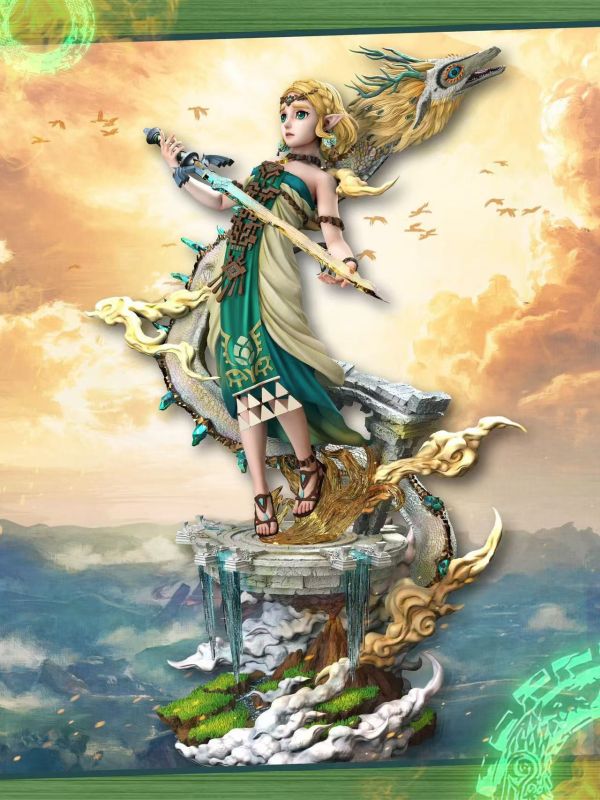 【補款】hero belief × hunter fan 塞爾達傳說 塞爾達公主雕像 