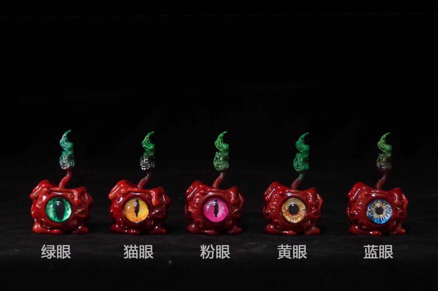 COR-toys cor原創系列 克蘇魯風眼球蠟燭 