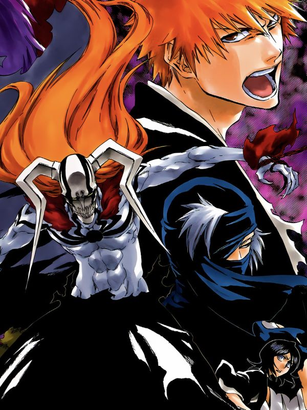 星空《bleach》死神一護虛露琪亞千年血戰篇二次元裝飾畫 