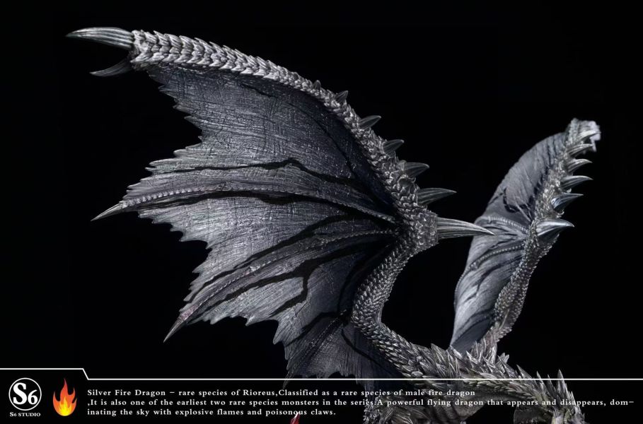 【現貨】S6工作室 怪物獵人共鳴系列（銀火龍&蒼火龍&雄火龍） 