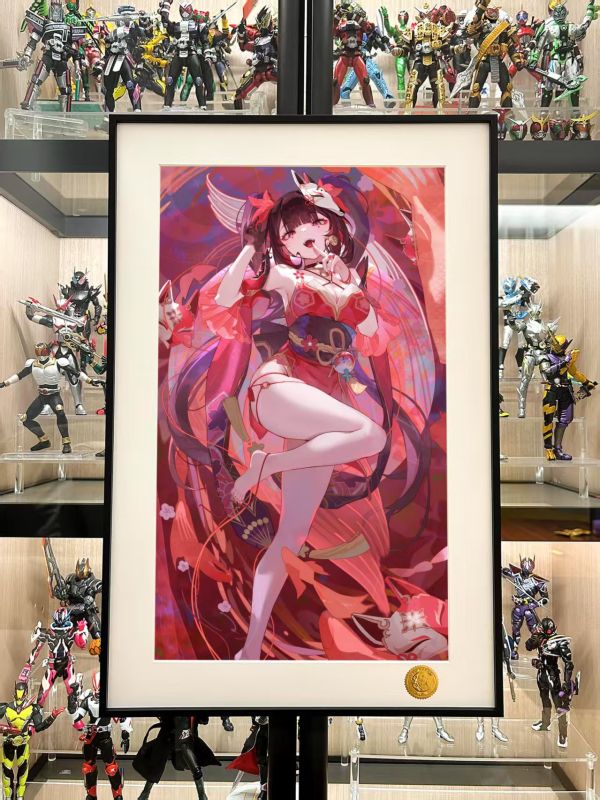 星空 《紅色花火》崩壞星穹鐵道Sparkle假面愚者動漫二次元裝飾畫 