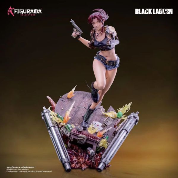 正版授權 石油廠 Figurama 日漫 黑礁 Black Lagoon 萊薇 Revy 