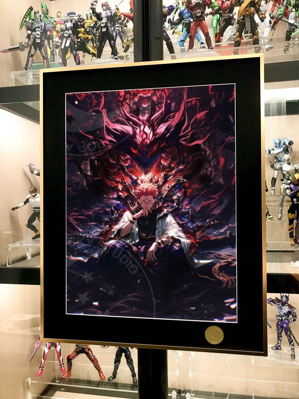 星空工作室 《宿儺》咒術回戰虎杖裝飾畫 