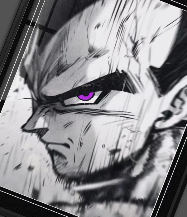 千鳥社《貝吉塔 單人照》 七龍珠貝吉塔超級賽亞人王子裝飾畫 