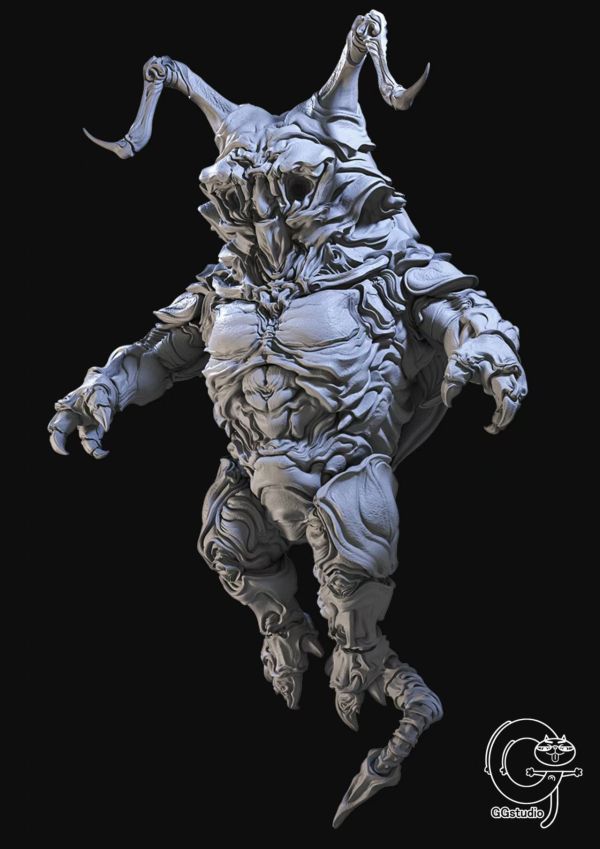 【工作室現貨】GG studio MONSTER JULD 白模 