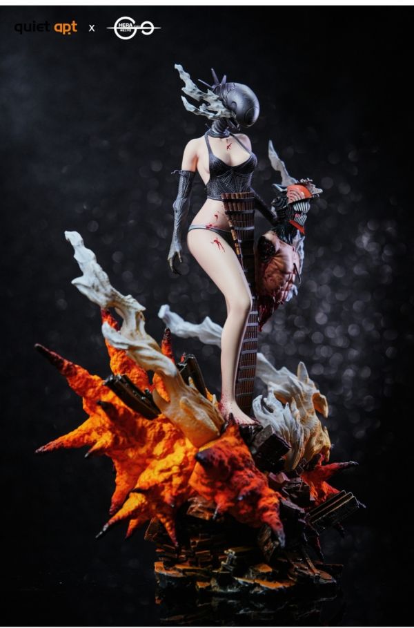 QuietArt×Hera Studio 炸彈惡魔 波姆&蕾塞&Kiss胸像 