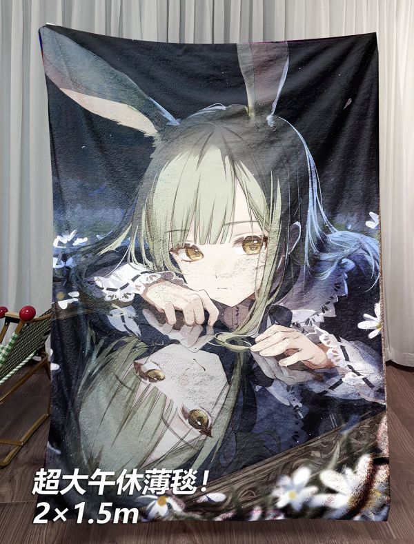 千鳥社 《若葉睦》BanG Dream!Ave Mujica午睡毯地毯裝飾畫 