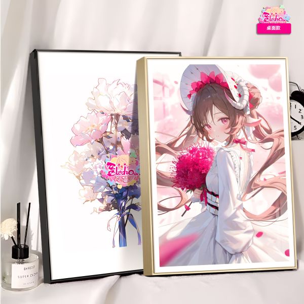 阿喵畫社 花海艾雅法拉高清裝飾畫 