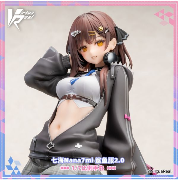 正版授權 Virtuareal 七海Nana7mi鯊魚服2.0 