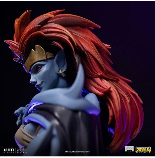 正版授權 Iron Studios 1/10 GARGOYLES夜行神龍 Demona 德莫娜 