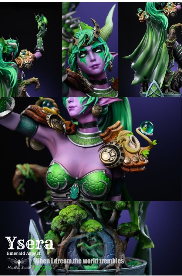 蜉蝣 魔獸龍族系列第二款 綠龍女王 