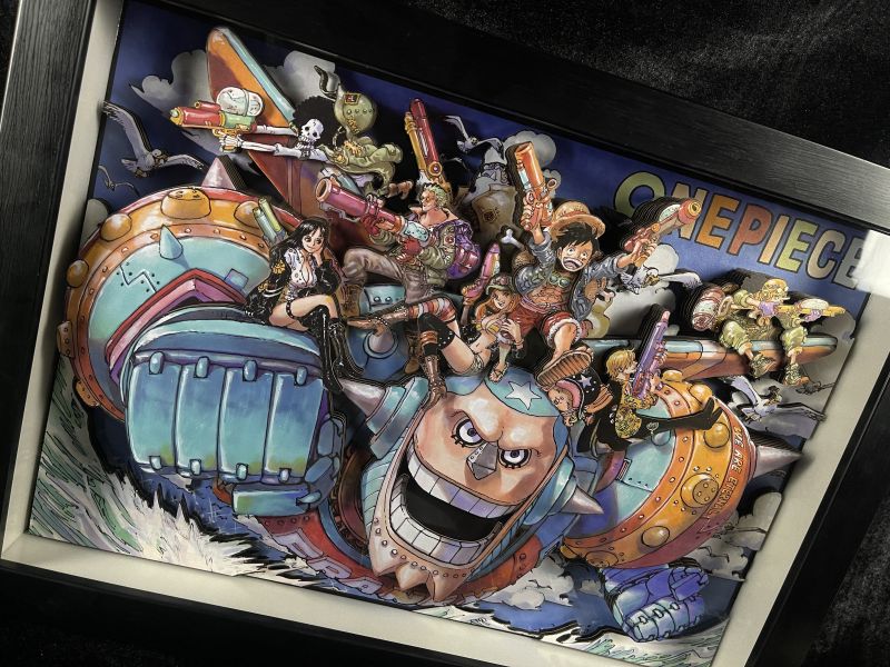 Kaitouken Koubou ONEPIECE We Are Eternal 立體裝飾畫 